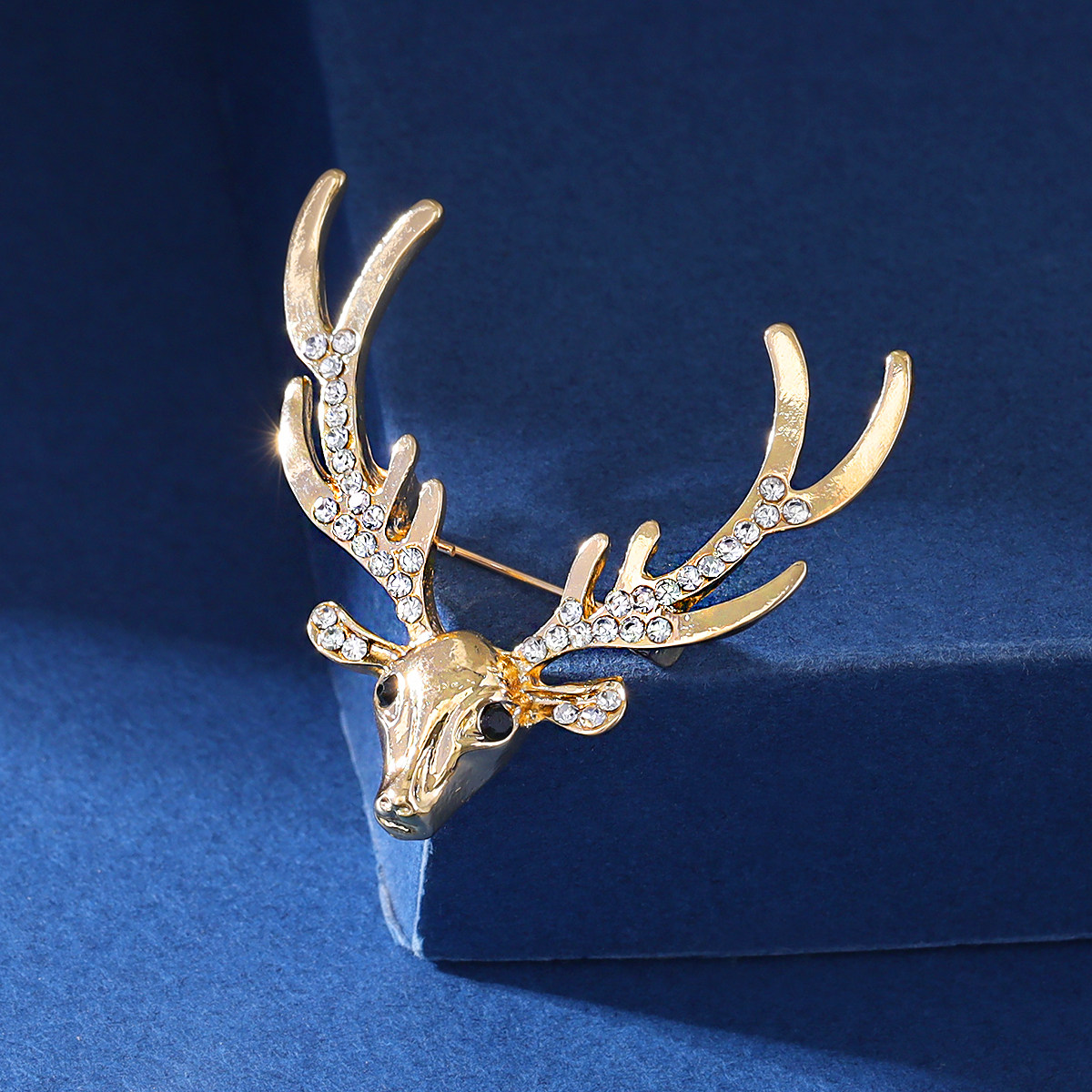 跨境时尚高级感男士胸针简约合金镶钻动物别针西装外套配饰领针,饰品/流行首饰/时尚饰品新,胸针,淘宝优惠券,粉丝福利购,淘宝优惠卷