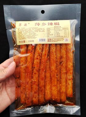 萍乡辣棍老式辣条零食香辣有嚼劲