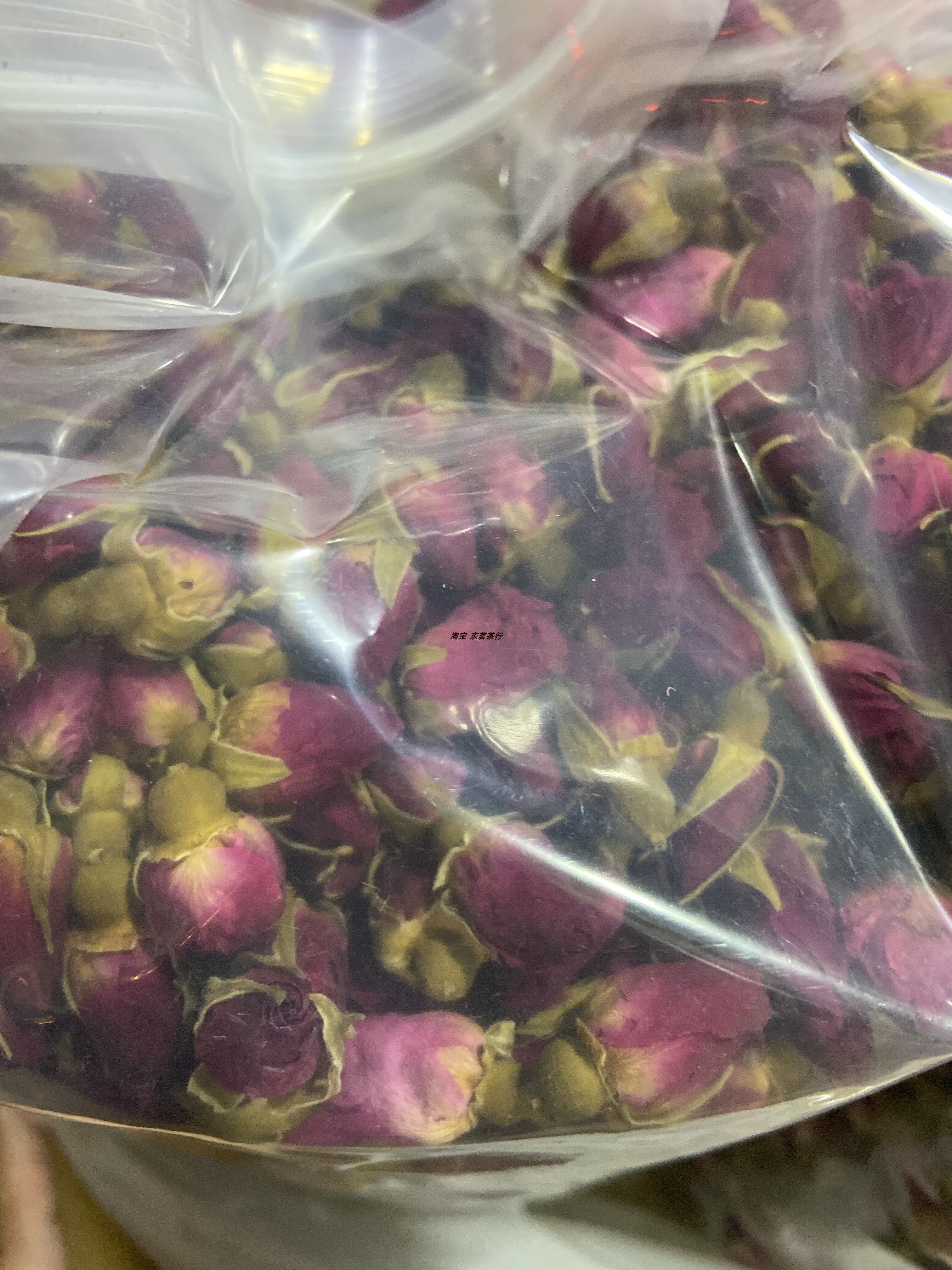 玫瑰花茶 山东平阴玫瑰花蕾 500g散装袋装无硫干玫瑰花茶叶花草茶