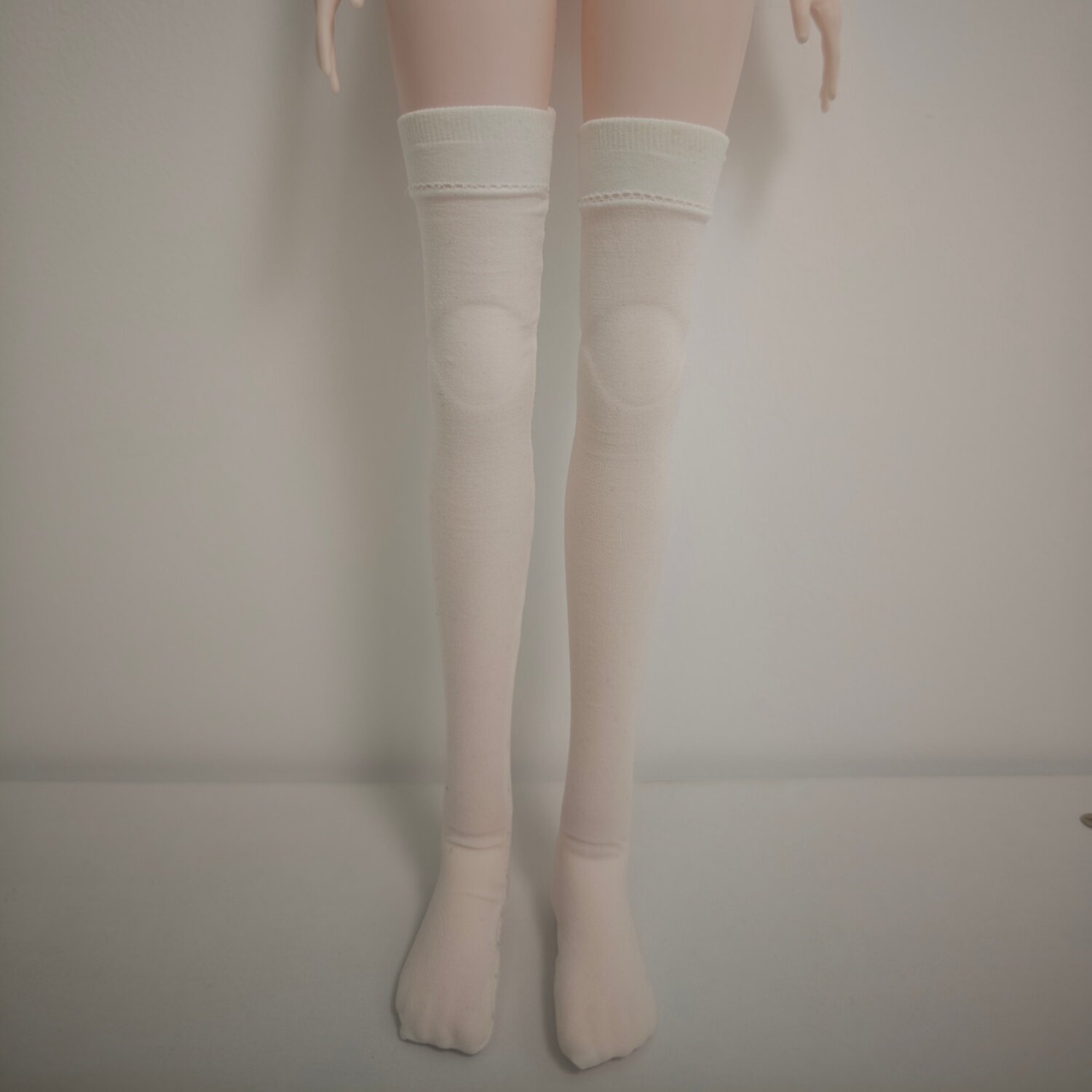 BJD娃娃黑白过漆袜高筒袜