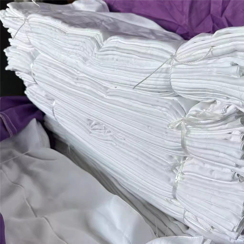 白色纯棉枕套全棉面料长方形枕头套子酒店宾馆用二手布草床上用品