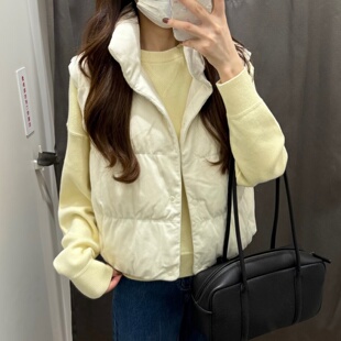灯芯绒棉服背心立领加厚保暖马甲短款百搭外套秋冬男装女装487845