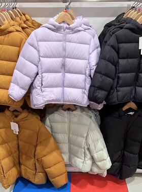 常规男童女童连帽羽绒服