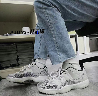 JORDAN男篮球鞋蛇纹复古
