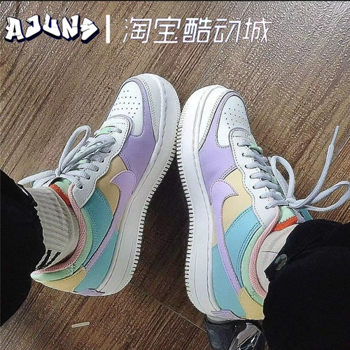 Nike Nike AF1 Shadow Air Force № 1 Женская досуга обувь CI0919-101 CK3172