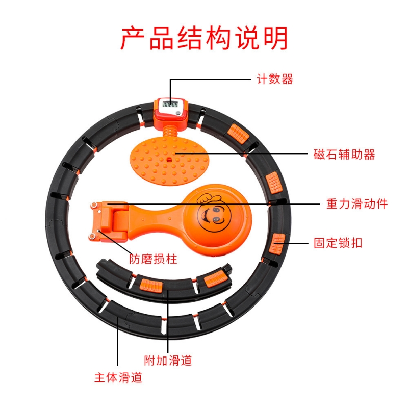 呼啦圈智能塑身瘦腿瘦肚子瘦腰不伤腰室内室外燃脂健身女专用神器