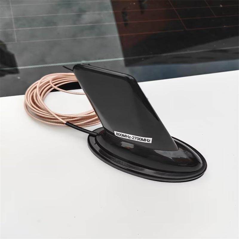 GSM 2.4G 3G 4G基站天线全向高增益鲨鱼鳍吸盘短天线800-2700MHZ