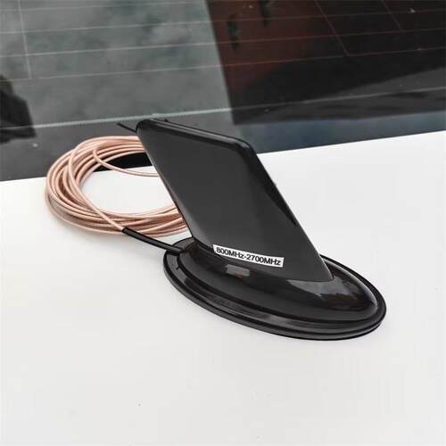车载鲨鱼鳍天线双段磁吸盘
