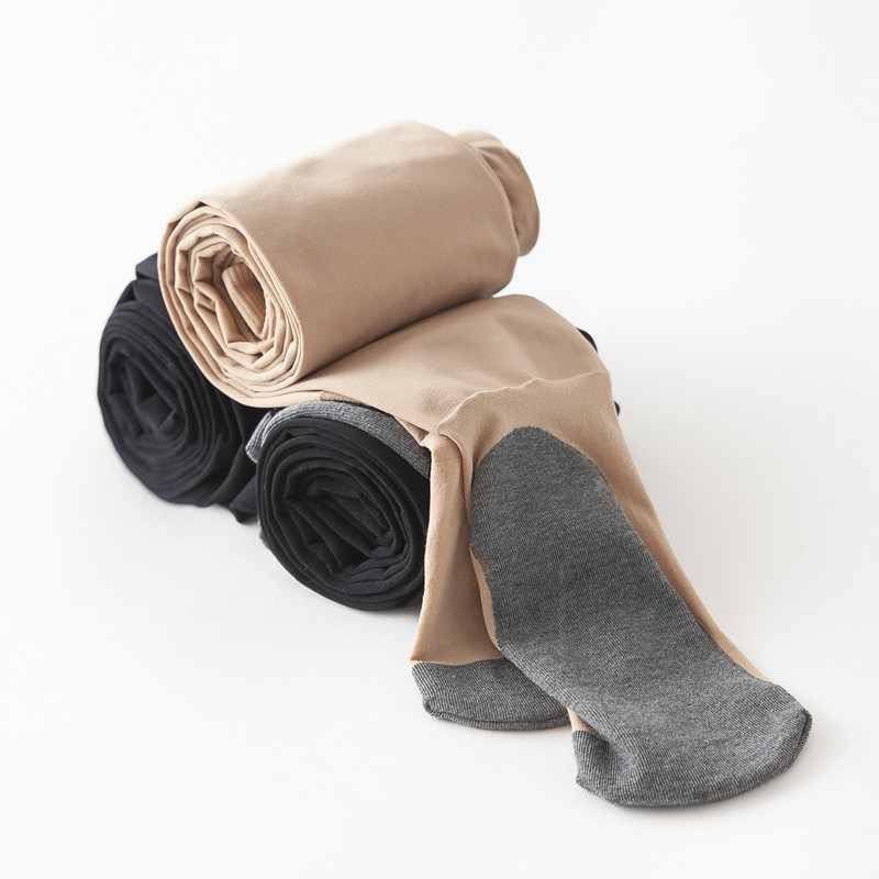 防勾丝中厚不透肉大码微压打底袜