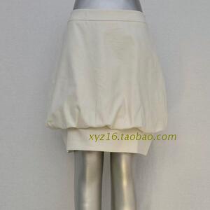 敦系列夏装新款中厚白色女半身裙品牌折扣正品