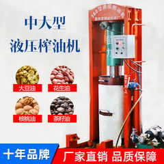 油坊商用中大型立式全自动型 花生大豆茶籽千斤顶液压榨油机设备