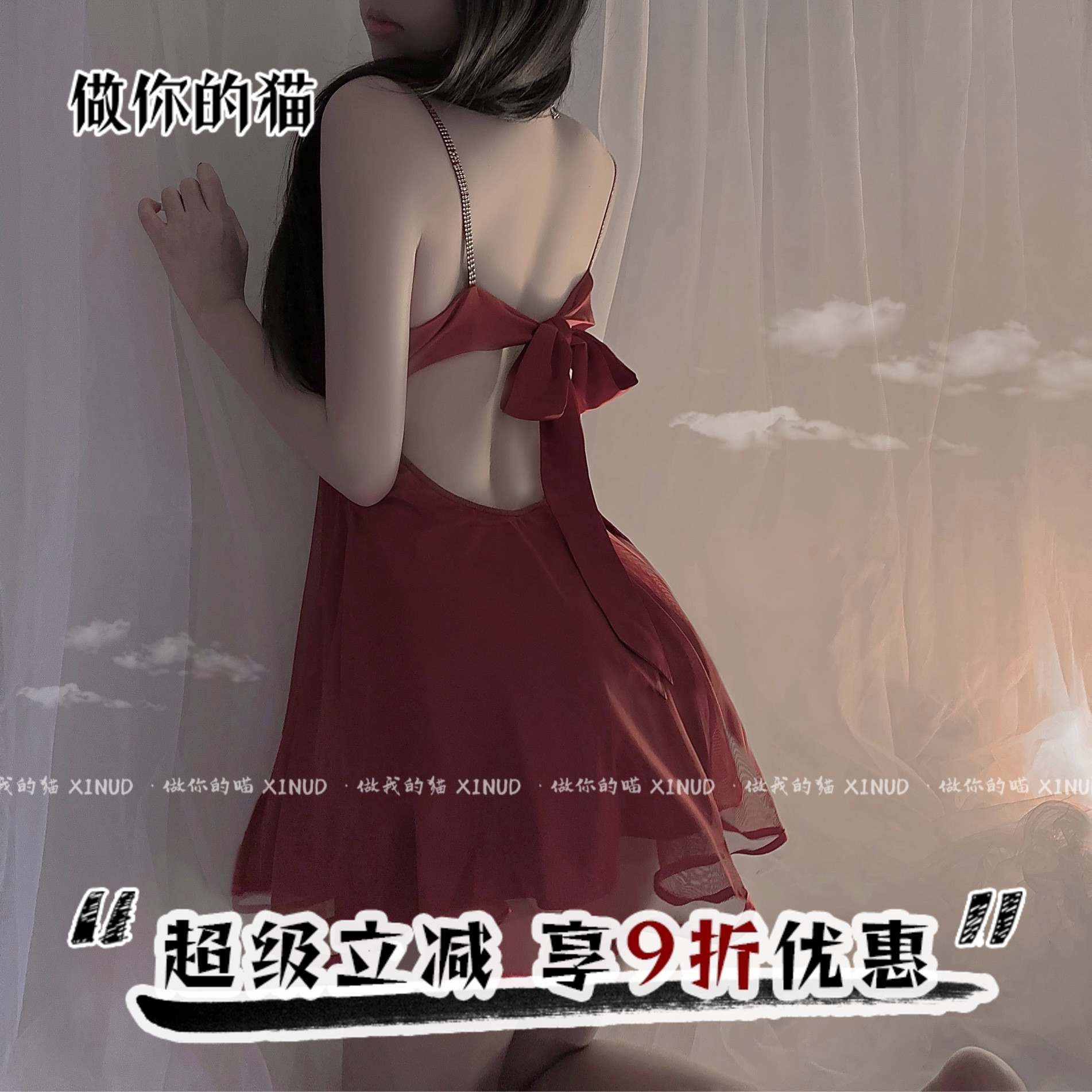 緞面連衣裙公主蓬蓬裙