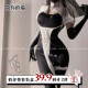 做你 修女紧身薄显瘦黑丝美背塑身连体衣 新款 猫：禁忌 修道日