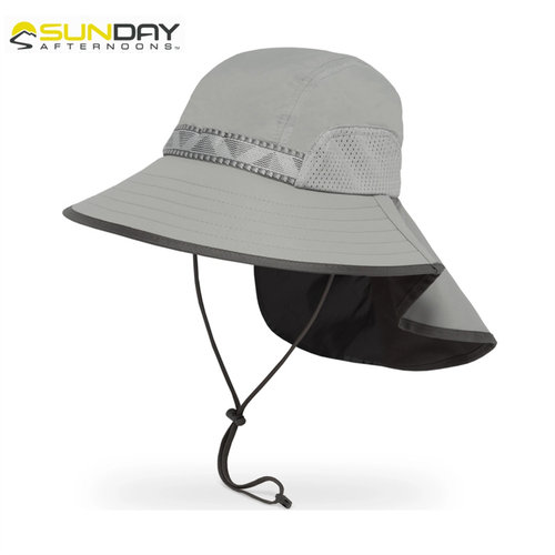 SundayAfternoons Adventure成人防晒帽遮脸遮阳帽防紫外线钓鱼帽