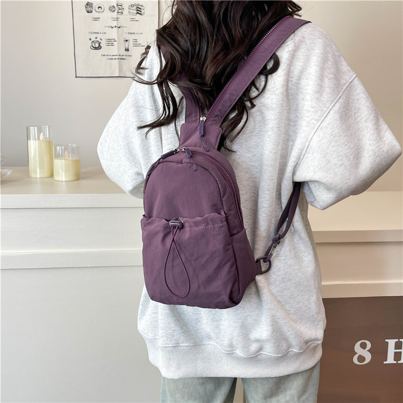 小仙女布包多功能背包休闲女生包