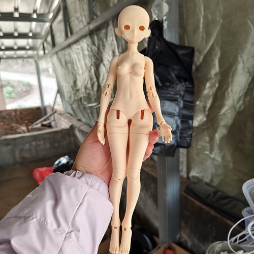原创3d打印特六26厘米大胸s钩头壳可拆卸bjd娃娃素体便宜正版娃娃