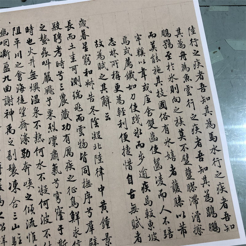 梁诗正 无名楷书 名家行楷书馆阁体真迹复古书法微喷复制学习临摹