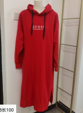 春秋冬小香风外套女连衣裙外套女连帽长袖卫衣女中长款内搭打底衫