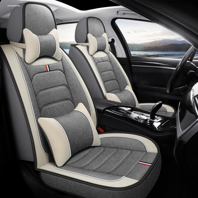 17款日产逍客座套2012老款亚麻布艺16全包12专用2016汽车坐垫四季