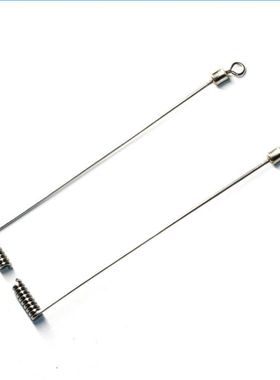 L型天平旋转支架海钓连接器单刀钓组串钩线组船钓具配件不锈钢丝