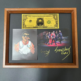 somebody选手周边纪念框RA战队CS2周边复刻签名带相框