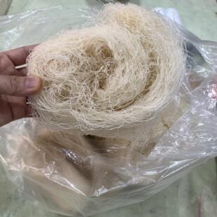 莆田米粉圆圈米粉 细 可以浇豆浆一起 早餐简单 也可以炒或煮汤