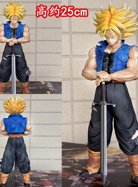 七龙珠系列VF2％特兰克斯雕像模型动漫二次元手办桌面摆件礼物