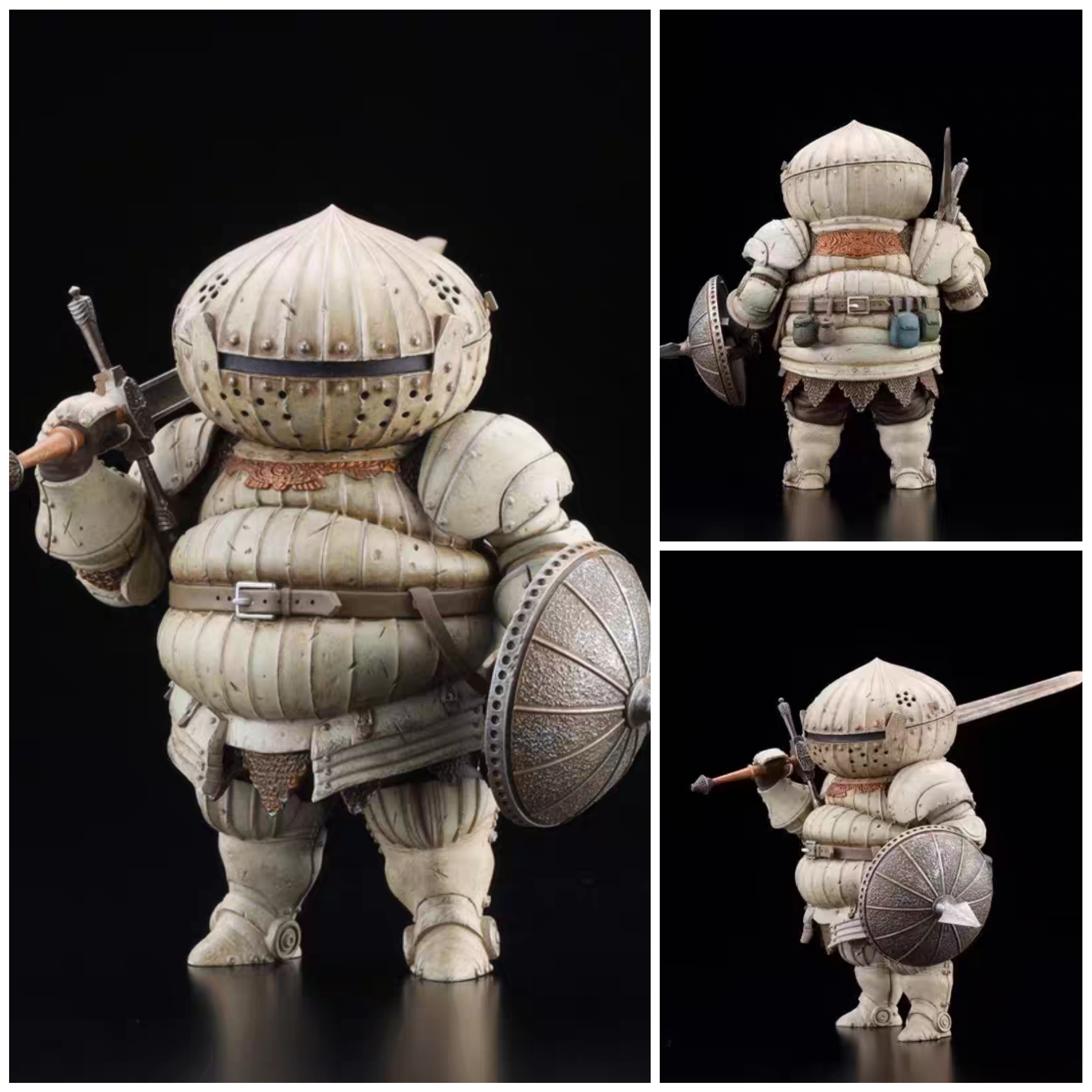 国产游戏周边黑暗之魂GK洋葱骑士手办桌面模型装饰机箱摆件礼物