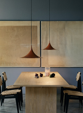 GUBI Semi丹麦设计师款喇叭吊灯 北欧现代简约客厅餐厅卧室锥形灯