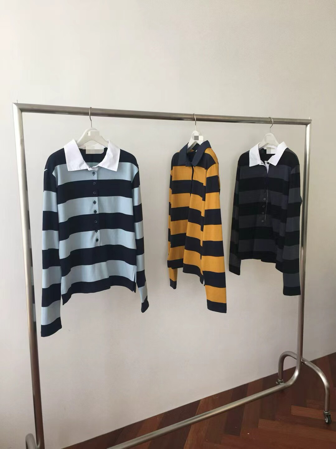 韩国东大门正品2026秋季新款百搭显瘦条纹撞色长袖T恤女宽松上衣