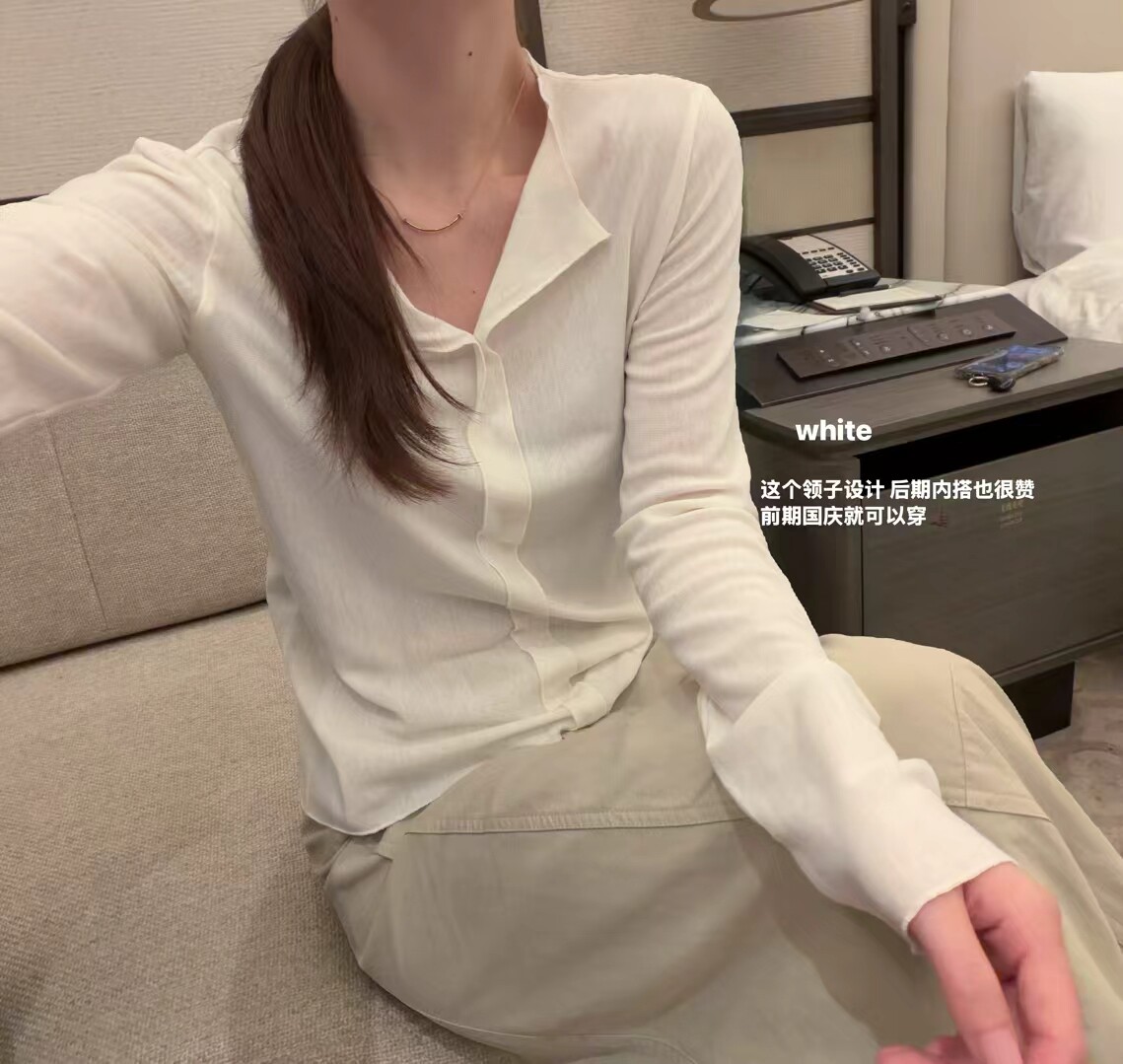 韩国东大门正品2026秋季新款百搭显瘦V领长袖T恤女宽松休闲上衣