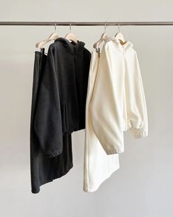 休闲套装 秋冬连帽宽松显瘦加绒卫衣卫裤 女装 ounce韩国东大门正品