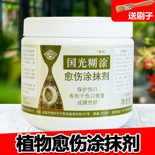 国光糊涂树木果树植物伤口愈合剂涂膜剂切口防腐树苗涂抹剂包邮