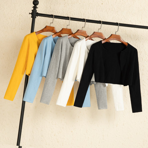 小个子女士夏季早秋新款针织衫