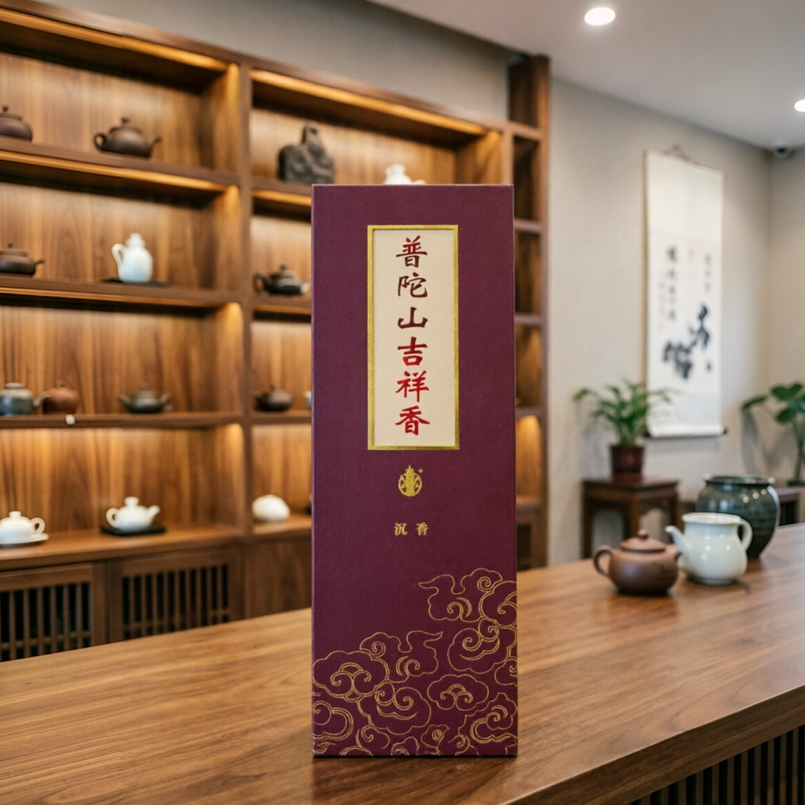 吉祥香天然精品沉香店面家用熏香