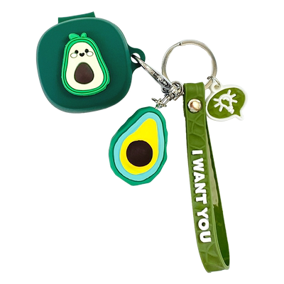 倍思耳机保护套硅胶软外壳牛油果