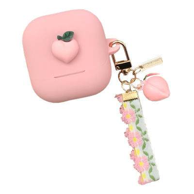 水蜜桃小鸟耳机软壳保护套