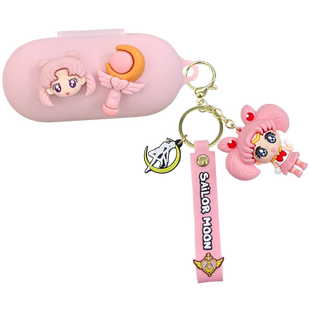 可爱美少女适用Sony索尼wf-c700n蓝牙耳机保护套WF-C500耳机壳卡通C700N充电仓外壳c500防摔软壳c700n硅胶套