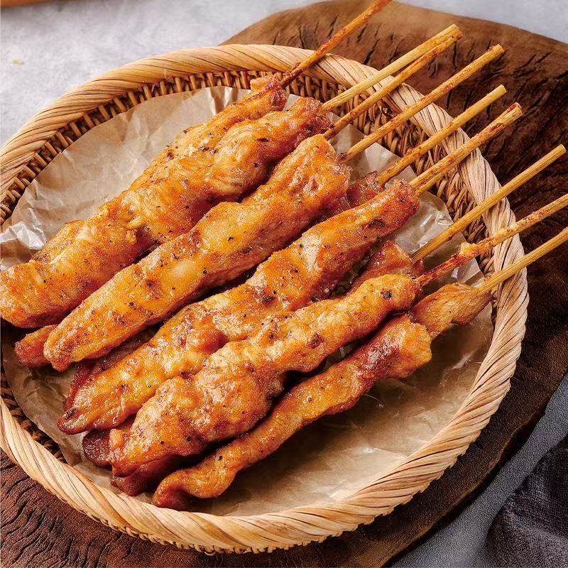 烧烤孜然肉串20串鸡肉串路边摊同款调理烧烤小肉串串空气炸锅食品,水产肉类/新鲜蔬果/熟食,鸡肉丸/肉串,淘宝优惠券,粉丝福利购,淘宝优惠卷