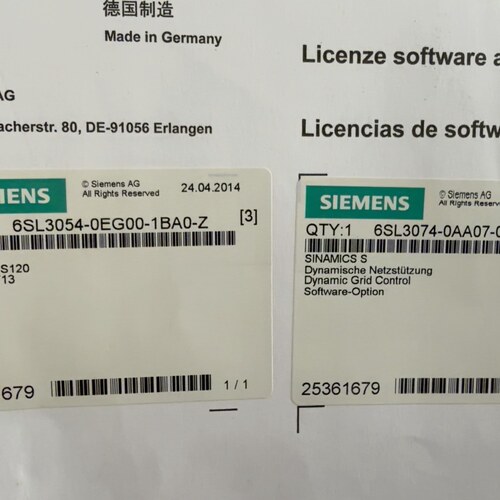 议价6SL3054-0EG00-1BA0-Z S01 S120工控自动化配件维修