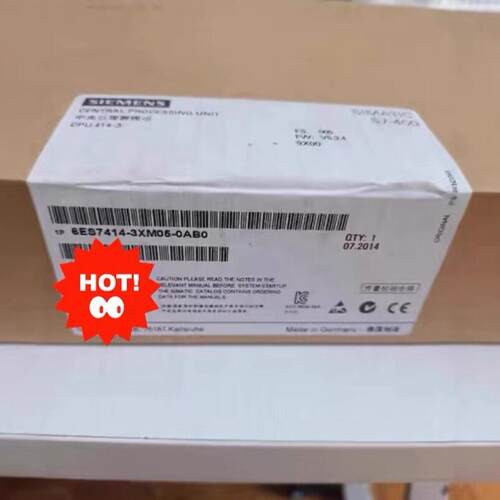 议价6ES7414-3XM05-0AB0 工控模块 中央处理单元维修