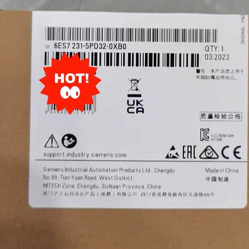 议价6ES7231-5PD32-0XB0 PLC模拟量输入模块 工控自动化配件维修