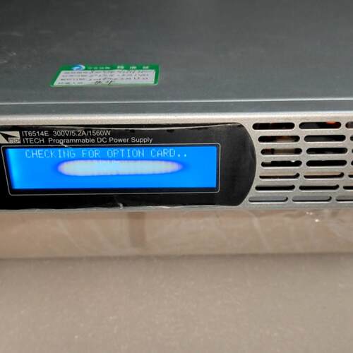议价IT6514E 可编程直流电源 300V5.2A1560W 艾德克斯维修