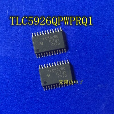 TLC5926QPWPRQ1 TLC5926Q LED照明驱动器 全新原装 封装TSSOP24