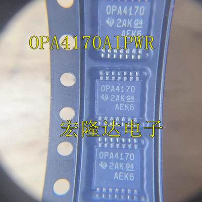 OPA4170AIPWR OPA4170AIPW 运算放大器芯片 封装TSSOP14 全新原装