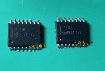 MC14518BDWR2G MC14511BDWR2G 丝印14511B 14518B SOP16 全新原装