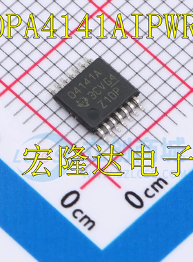 OPA4141AIPWR 04141A O4141A TSSOP14 运算放大器 全新正品