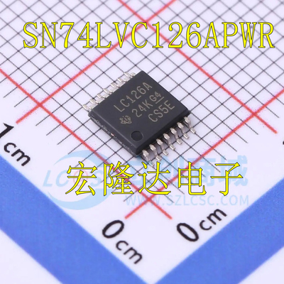SN74LVC126APWR 丝印LC126A TSSOP-14 非反相收发器 全新原装正品