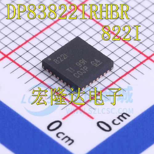 DP83822IRHBR DP83822 822I QFN-32 以太网收发器芯片 现货