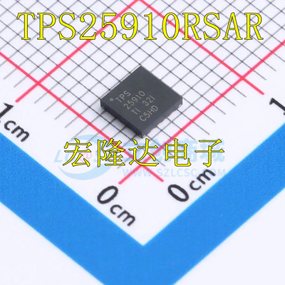 TPS25910RSAR 丝印TPS25910 QFN16热交换控制器IC 全新原装